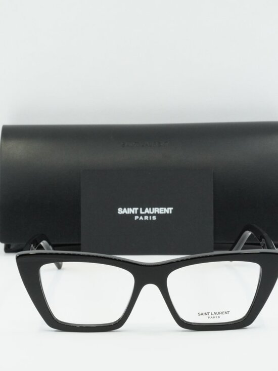 Saint Laurent SL291 001 Cat Eye Eyeglasses – Black 51mm main image 7